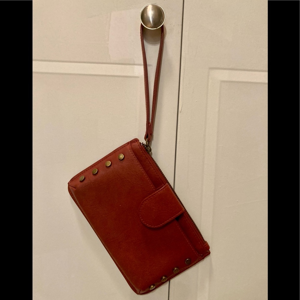 Rust-Colored Universal Thread Wristlet - image 1